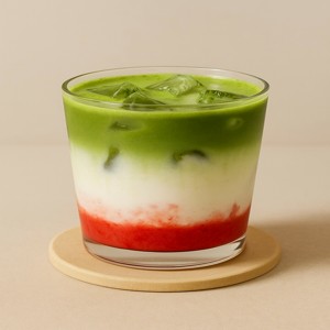 Matcha Strawberry Iced